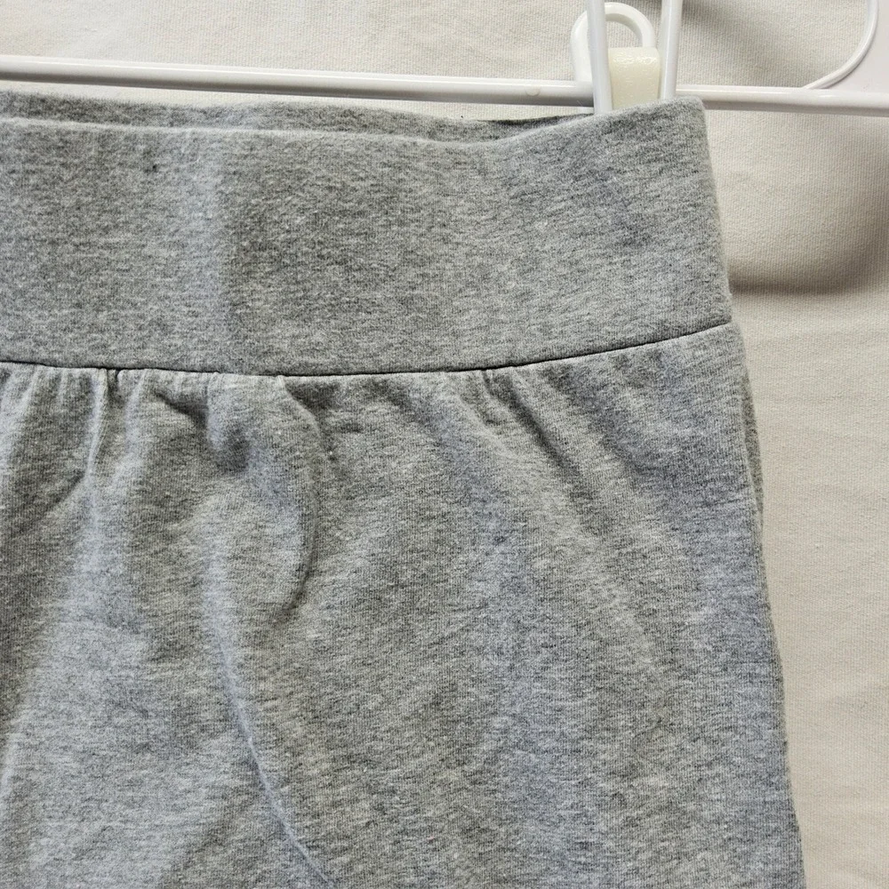Old Navy Skirt Kids Small 6-7 Gray Cotton Spandex Elastic Waist Mini Casual